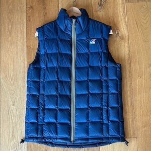 K-Way Blue Puffer Vest